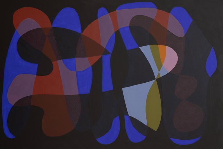 Algorithmic Composition #2, by Hakan Unlu, Acrylic On Canvas, 2021