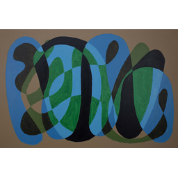 Algorithmic Composition #5, by Hakan Unlu, Acrylic On Canvas, 2022