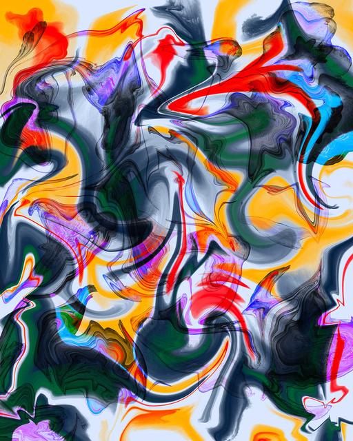 Ebru #3, by Hakan Unlu, Print, 2021