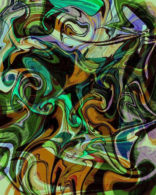 Ebru #8, by Hakan Unlu, Print, 2021
