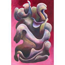 Hypertension, by Hakan Unlu, Acrylic On Canvas, 2023